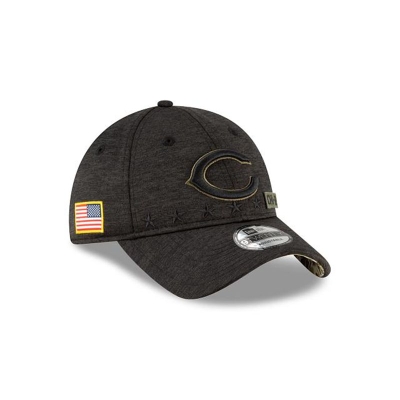 Chicago Bears Gorra | New Era NFL Salute To Service 9twenty Adjustable Cap Mexico - Negros